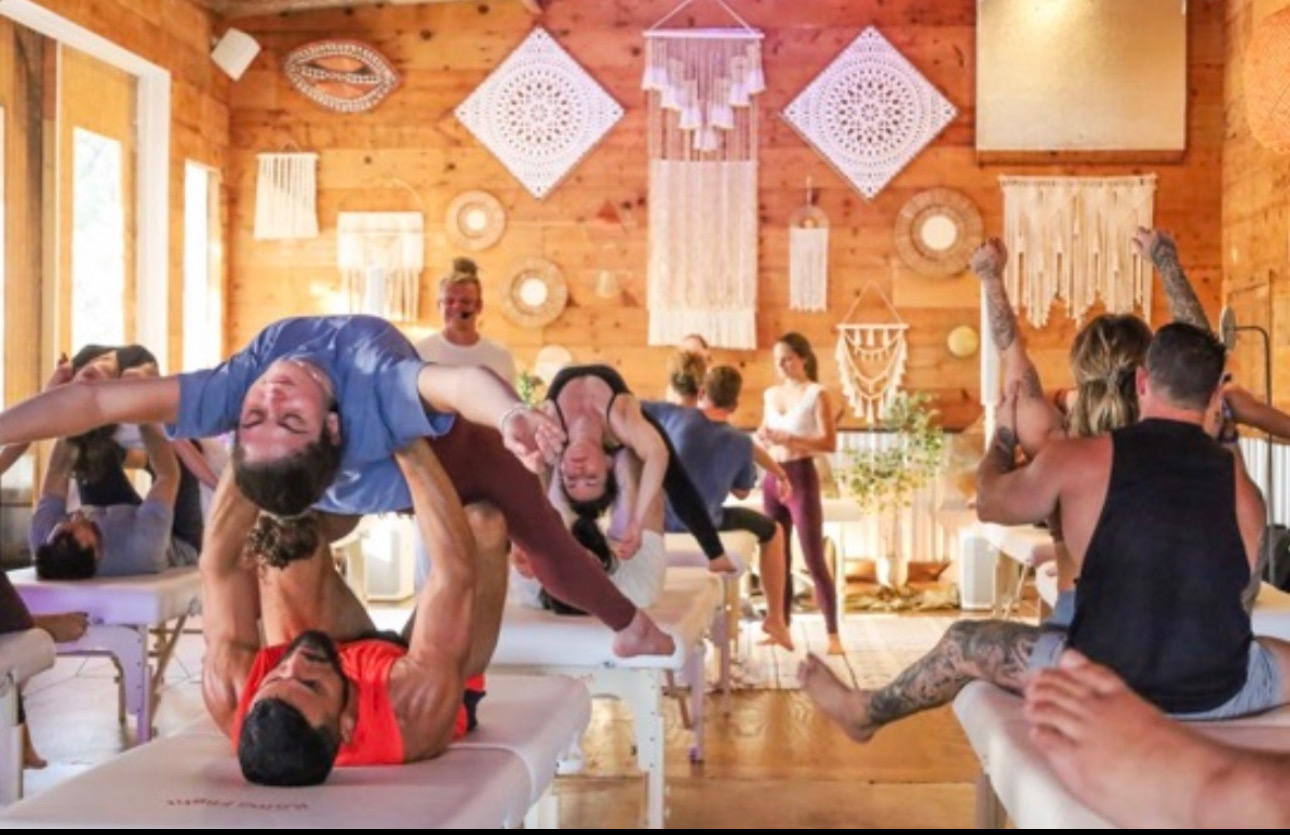 Movement practice in the temple